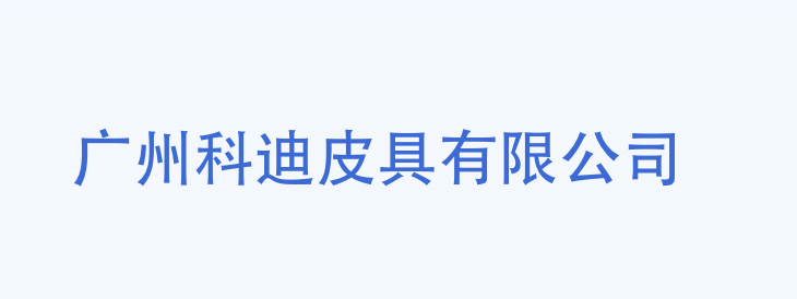 广州科迪皮具有限公司官网