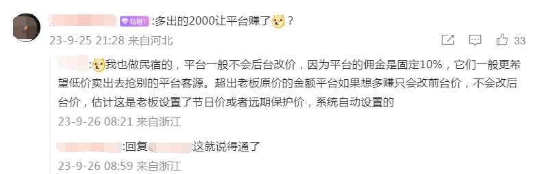 680元民宿被平台悄悄调成国庆特价2780元？老板自己都吓一跳：已下架！网友热议......(图3)