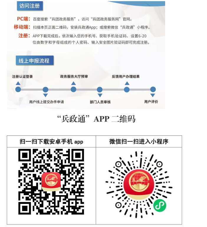 兵政通APP官方下载入口zwfw.xjbt.gov.cn/(pic1) 兵政通APP官方下载入口zwfw.xjbt.gov.cn/(pic1)