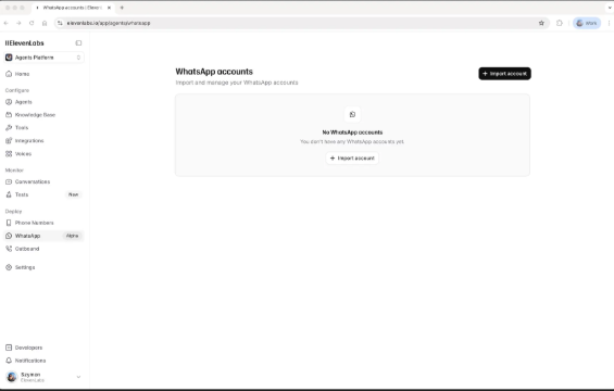 ElevenLabs打通WhatsApp！AI语音助理可接打电话、批量外呼，客服革命正式落地(pic1)