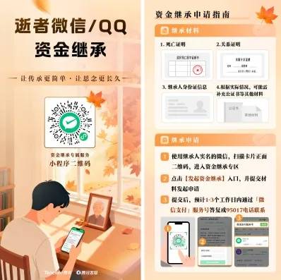 微信QQ可以继承逝者资金了：最快24小时到账 (pic1)