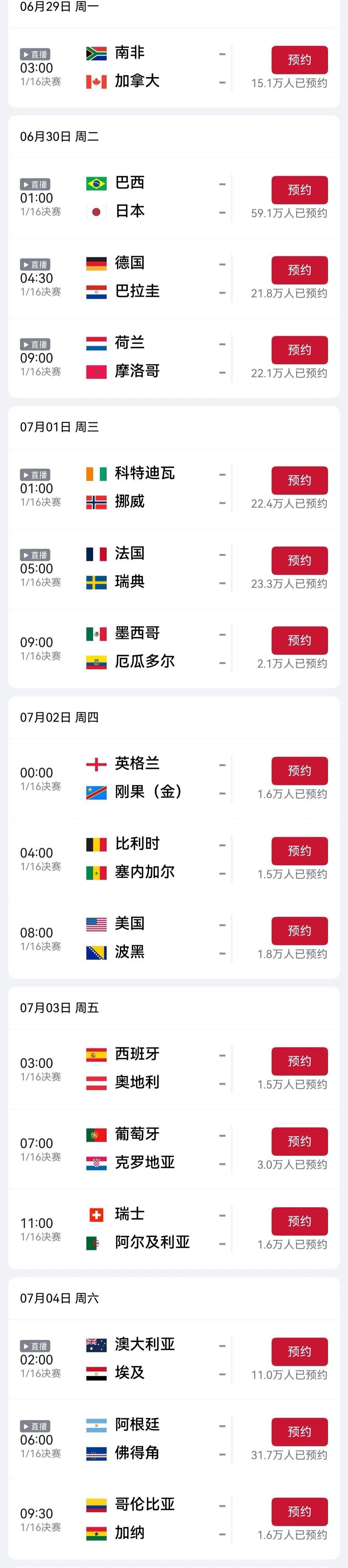 世界杯32强全部出炉,韩国队、伊朗队被淘汰,32强对阵表、比赛时间都确定了 (pic2) 世界杯32强全部出炉,韩国队、伊朗队被淘汰,32强对阵表、比赛时间都确定了 (pic2)