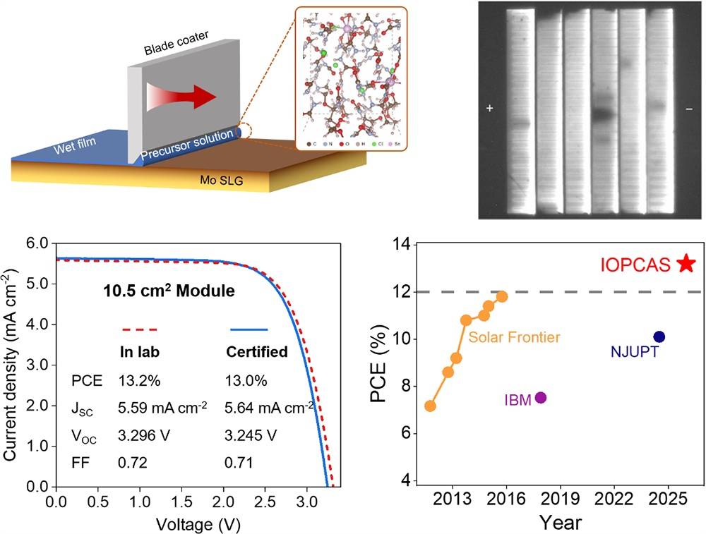 中国研究团队成功制备大面积铜锌锡硫硒薄膜光伏组件 (pic1) 中国研究团队成功制备大面积铜锌锡硫硒薄膜光伏组件 (pic1)
